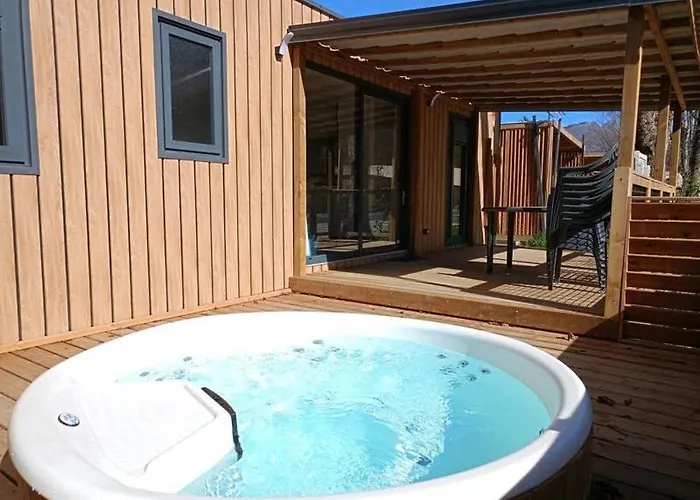 Kamp alanı La Marmotte Ax-les-Thermes